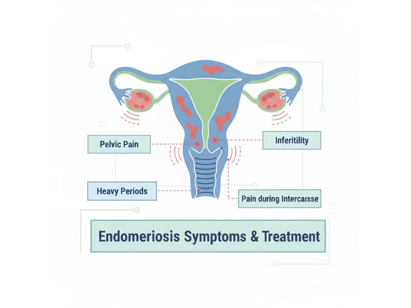 Endometriosis Symptoms and Treatment Options in Delhi