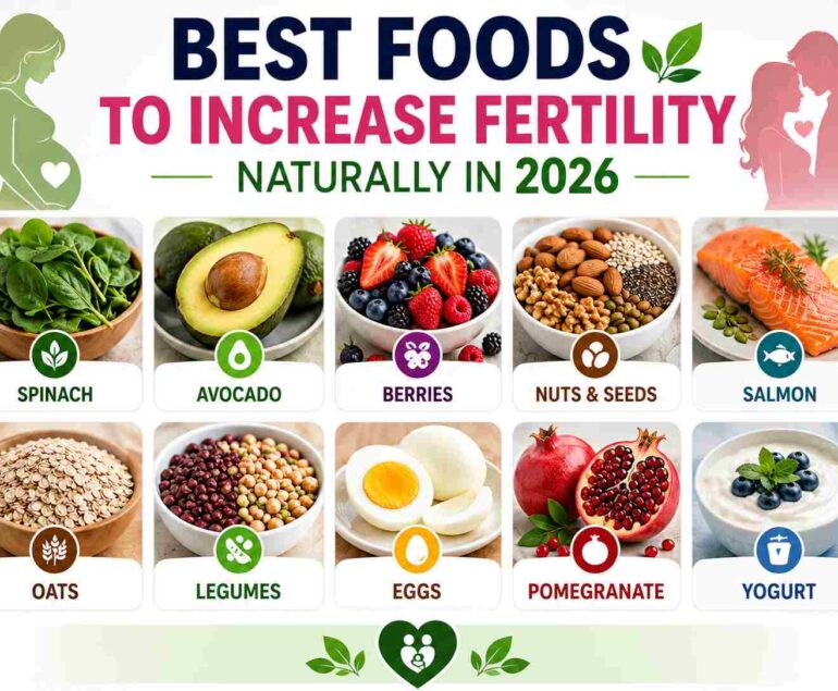 best foods to increase fertility