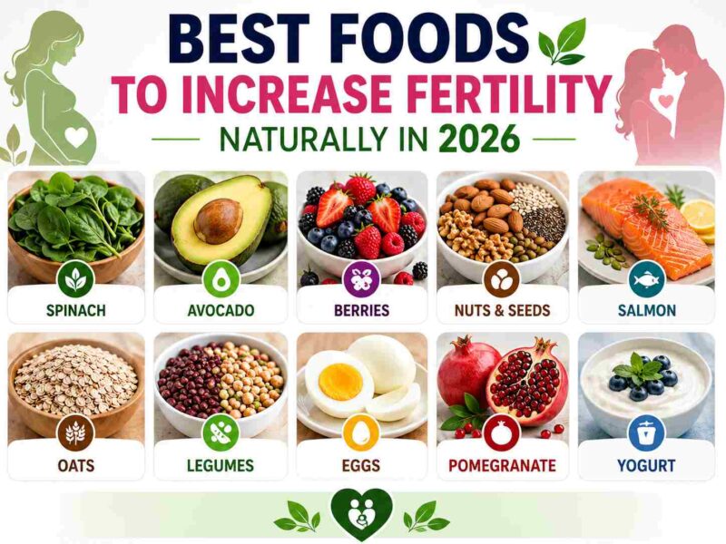 best foods to increase fertility