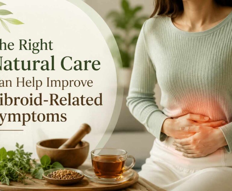 The Right Natural Care Can Help Improve Fibroid Related Symptoms