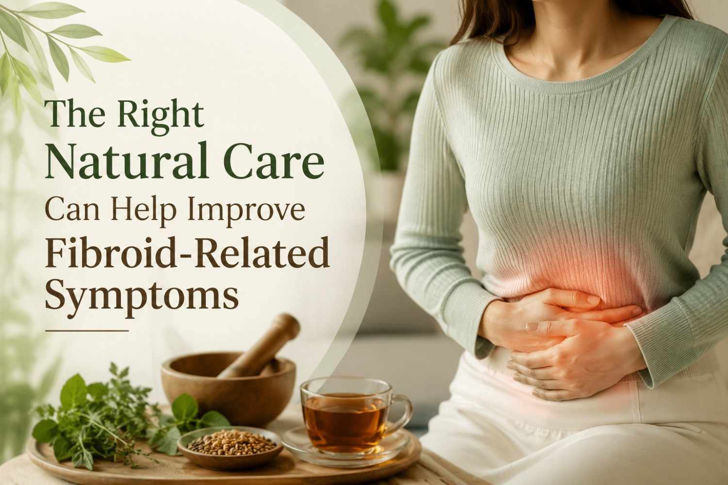 The Right Natural Care Can Help Improve Fibroid Related Symptoms