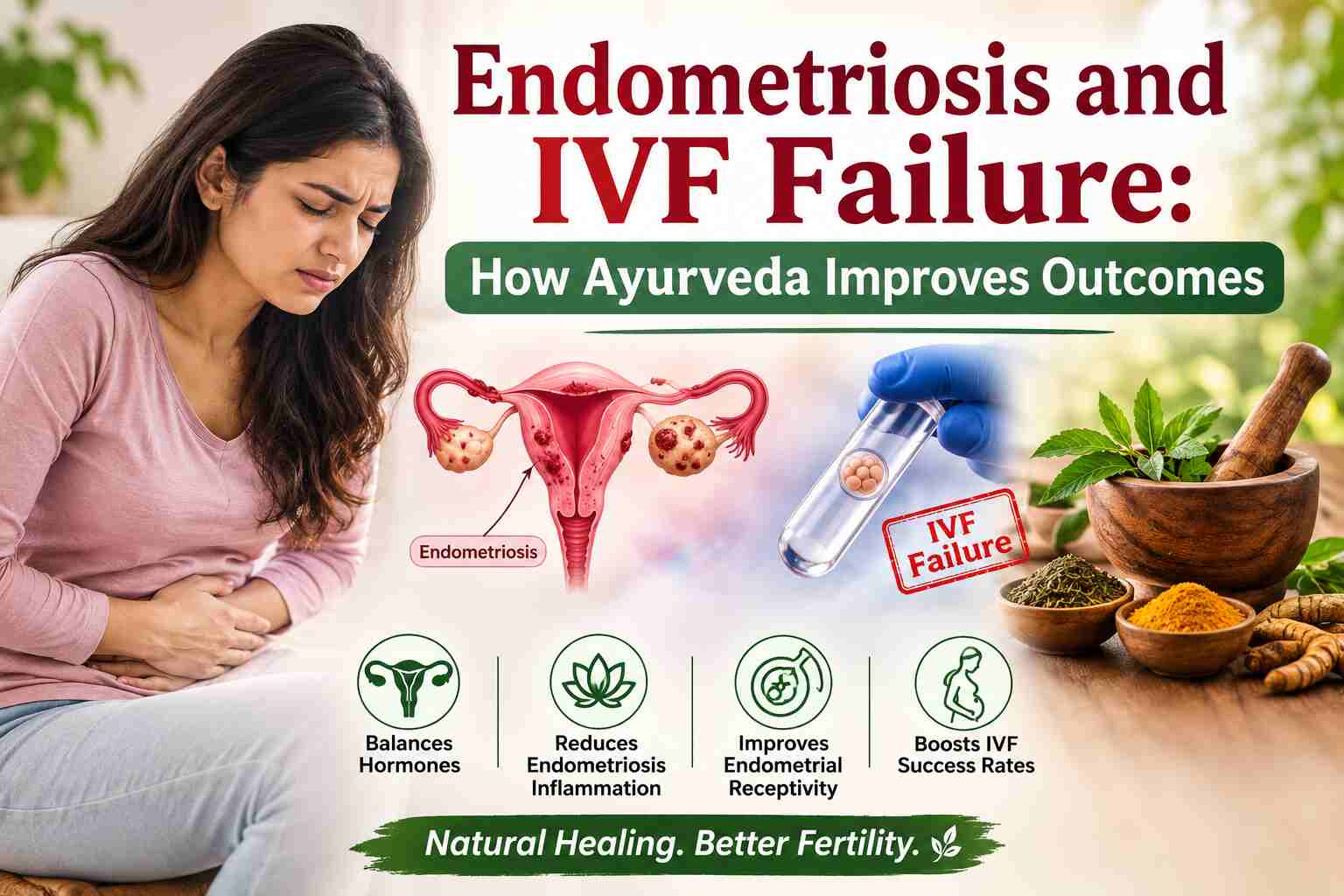 endometriosis IVF failure ayurvedic treatment